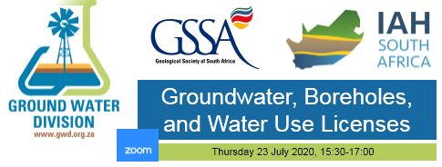 Event Debrief: Groundwater, Boreholes, and Water Use Licences (GWD, IAH-SA)